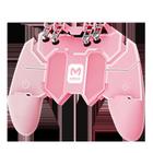 Gamepad Joystick Shooter Trigger para iOS Android PUBG Mobile Games Pink