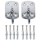 Gancho Armador Rede Dormir Fixar Silencioso Várias Cores