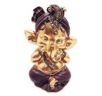 Ganesha da Sabedoria Enfeite Ganesha Não Falo Color 12 cm