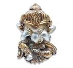 Ganesha da Sabedoria Enfeite Ganesha Não Vejo 10 cm