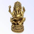 Ganesha Livro Sabedoria em Resina 17 cm - Escolha a Cor