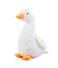 Ganso De Pelúcia Pato Sentado Branco 35Cms - Fofy Toys