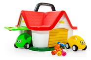 Garagem Didática Infantil Brinquedo Educativo De Encaixe Cor Colorido