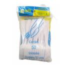 Garfo reforçado branco c/50 - Elite