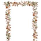 Garland DearHouse Fall Maple Leaf 1,8 m, branco artificial de outono