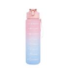 Garrafa Água 900 ml Degradê Compacta Prática versatil basico
