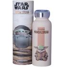 Garrafa Baby Yoda Térmica 6 Horas 500 ML Oficial Star Wars The Mandalorian + Embalagem Presente