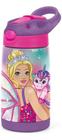 Garrafa Barbie Princesa Unicórnio Aço Inox 500ml - Luxcel