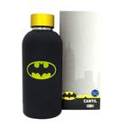 Garrafa Batman Logo Térmica 400ML Metal Preta Oficial DC - Zona Criativa