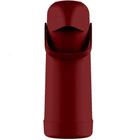 Garrafa Bule Termico Café Chá Quente Frio Magic Pump Vermelho Aurora Termolar 1L