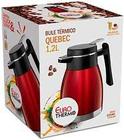 Garrafa Bule Térmico com Gatilho Click Quebec 1,2l Vermelho BT5508-VM Euro Home