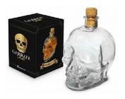 Garrafa Caveira 750Ml Para Bebidas Whisky Licor Vodca Etc