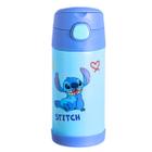 Garrafa click Stitch infantil licenciado 300ml luxo