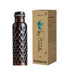 Garrafa de água de cobre Kreativ Health 950ml Antique Black Diamond