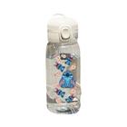 Garrafa de Água Infantil Lilo & Stitch - 600/400ml - Portátil e Anti-Gota