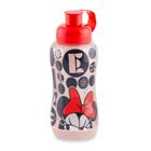 Garrafa de água infantil Minnie Mouse 550ml em plástico