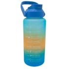 Garrafa de Água Motivacional Squeeze 2L Multicolor C/ Adesivos - Webstok