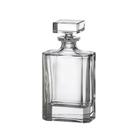 Garrafa de Cristal Bohemia 700 ml Blank Quadrada 1 Peça