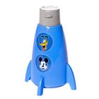 Garrafa de Foguete Infantil Giratória do Mickey 320ml Plasútil