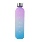 Garrafa de plástico motivacional tie dye 980ml - Quero Presentear