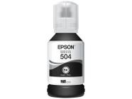 Garrafa de Tinta Epson T504 Preto Original Refil