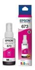 Garrafa De Tinta Refil Epson Original T673320 Magenta 70ml