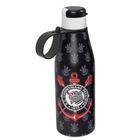 Garrafa Fitness com tampa abre fácil 530ml Corinthians Plasutil ref. 16203