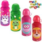 Garrafa Garrafinha Inox Infantil Meus Melhores Amigos Squeeze com Tampa 400 ml - Art Brink