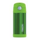 Garrafa Garrafinha Térmica Infantil Thermos 355Ml Verde