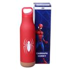 Garrafa Homem-Aranha Spider-Man Térmica 6 Horas Emborrachada 500ML Oficial Marvel - Zona Criativa