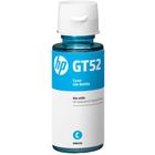 Garrafa HP GT52 Ciano original (M0H54AL) Para HP Deskjet 5822