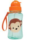 Garrafa Infantil Bebê Animal Fun Macaco 400ml Livre BPA Buba