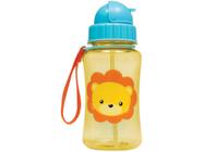 Garrafa Infantil com Canudo 350ml Buba Animal Fun - Leão