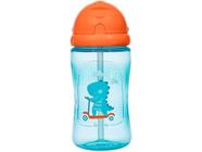 Garrafa Infantil com Canudo 400ml Buba Dino - Patinete