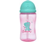 Garrafa Infantil com Canudo 400ml Buba Dino  - Patinete