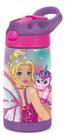 Garrafa Infantil Inox Térmica Água Suco Pequena Barbie 500ml