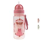 Garrafa Infantil Metoo Angela Fada Flip Com Canudo 350ml