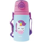 Garrafa Infantil Unicórnio Buba Animal Fun 400ml Garrafinha