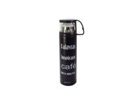 Garrafa Isotérmica De Inox Com Frase E Tampa Com Copo 450ml