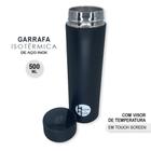 Garrafa Isotérmica Em Aço Inox 500Ml - Temperatura Ideal