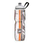 Garrafa Isotérmica Polar Bottle Laranja e Preta 710ml Caramanhola