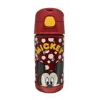 Garrafa Mickey Mouse com Canudo - 300ml - Zonacriativa