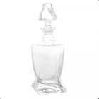 Garrafa Para Whisky De Cristal Tortile 750ml - 20624 Wolff