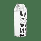 Garrafa Plástica Com Formato Caixa De Leite Milk 450ml