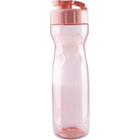 Garrafa Plastica Veneza TRANSP/ROSA 600ML