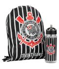 Garrafa Plástico 450Ml Mochila Tipo Saco - Corinthians - Mileno