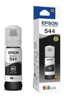 Garrafa Refil Tinta Epson EcoTank T544120 Preta Original L1110 L3110 L3150 L3160 L3210 L3250 L3260 L5190 L5290 T544120