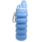 Garrafa Silicone Dobravel Retratil 500Ml Redstar Sport