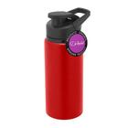 Garrafa Squeeze Alumínio 660 Ml Bagdá Matte Toget - Vermelho - Topget