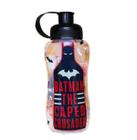 Garrafa Squeeze Batman Caped Crusader Dc Tubo De Gelo 550 Ml Preto